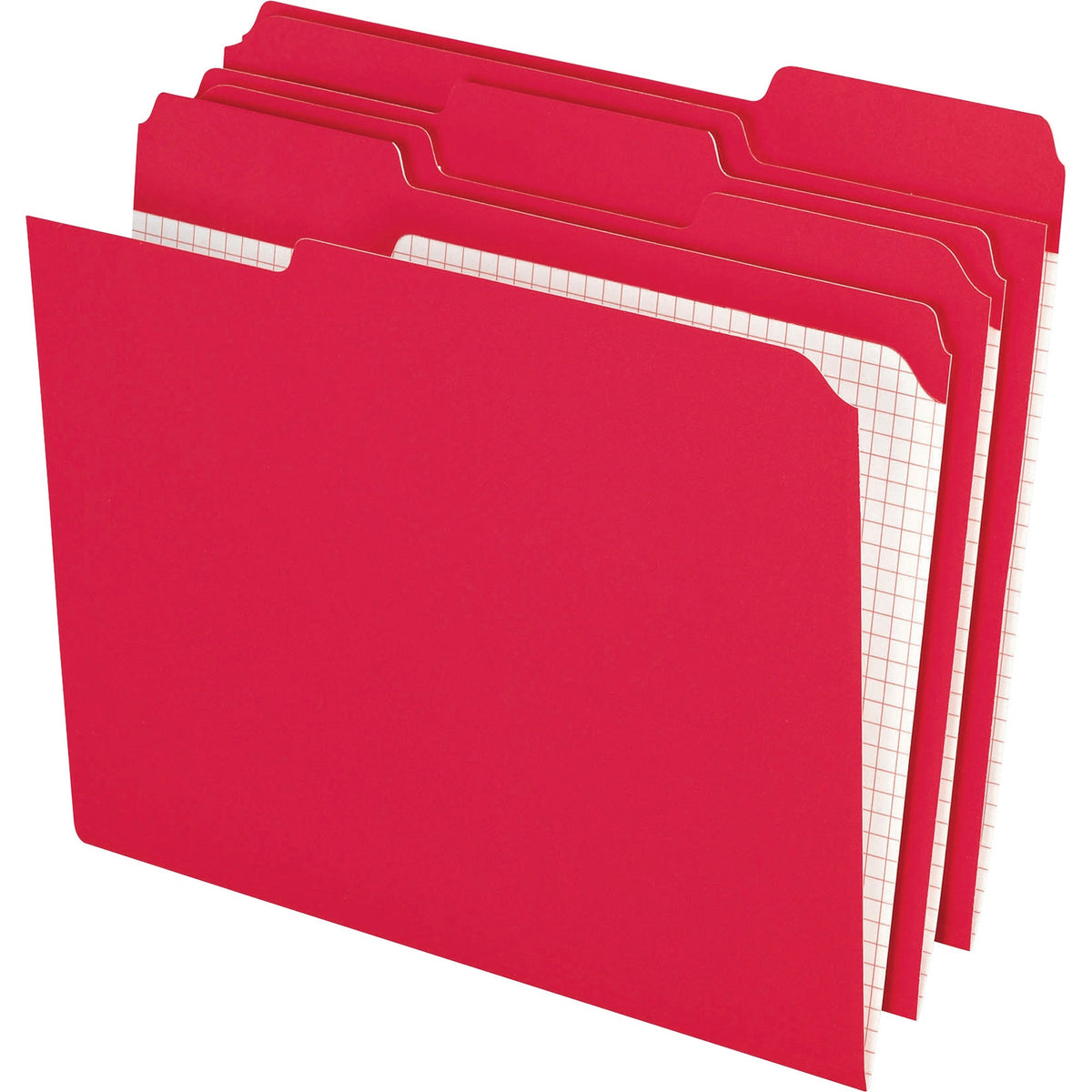Pendaflex 1/3 Tab Cut Letter Recycled Top Tab File Folder - 8 1/2" x 11" - Top Tab Location - Assorted Tab Position - 11