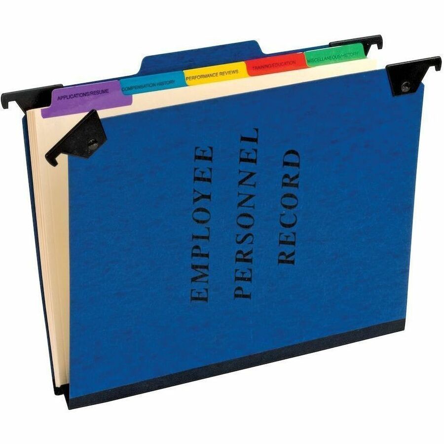 Pendaflex 1/5 Tab Cut Letter Recycled Hanging Folder - 8 1/2" x 11" - 400 Sheets Capacity - 2" Expansion - 1" for Folder