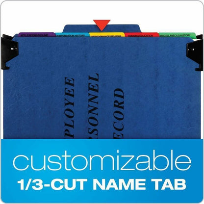 Pendaflex 1/5 Tab Cut Letter Recycled Hanging Folder - 8 1/2" x 11" - 400 Sheets Capacity - 2" Expansion - 1" for Folder