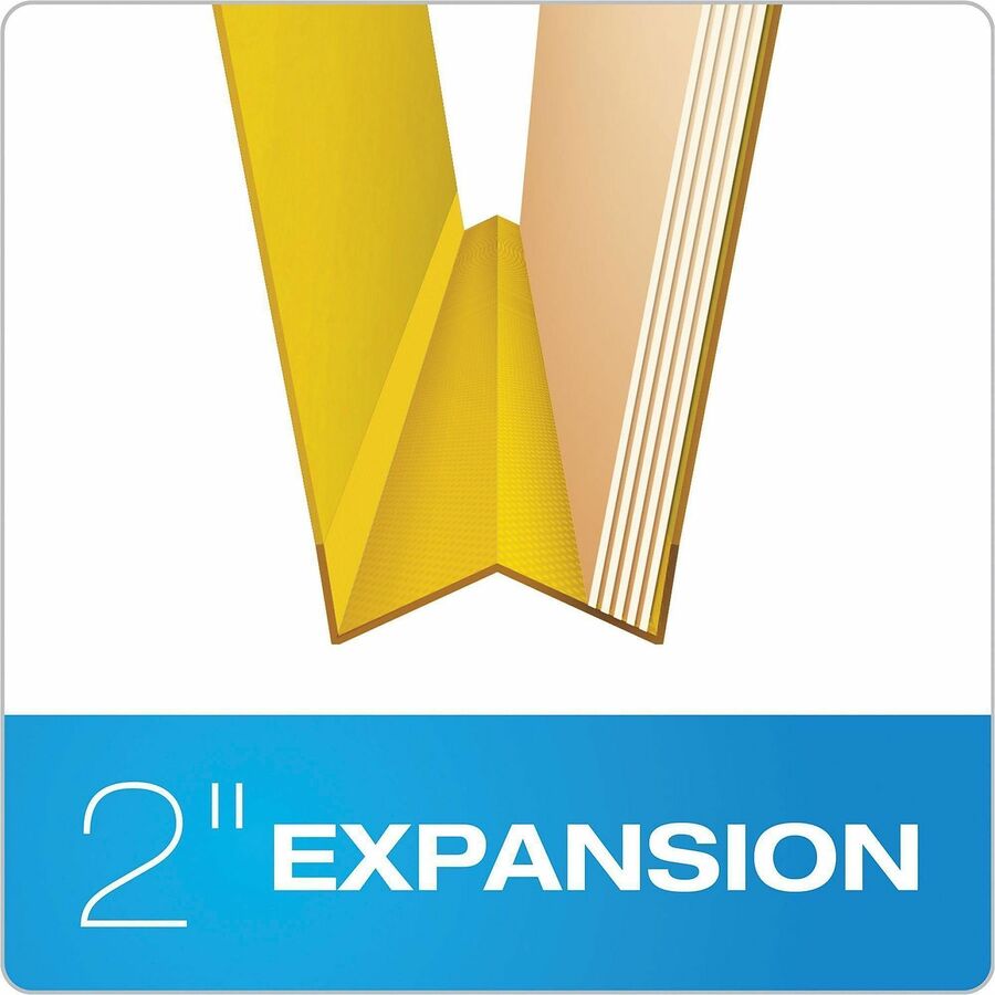 Pendaflex 1/3 Tab Cut Hanging Folder - 9 1/2" x 11 3/4" - 2" Expansion - 1" for Folder - 5 Divider - 20 pt. - Pressguard