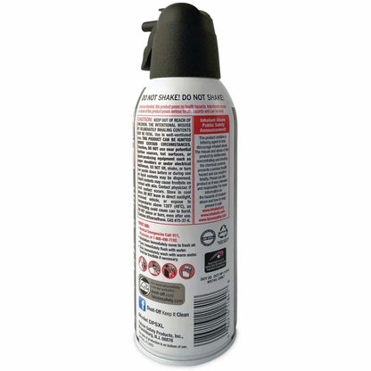 Dust-Off Compressed Gas Duster - For Multipurpose - Ozone-safe, Moisture-free, Disposable - 1 Each