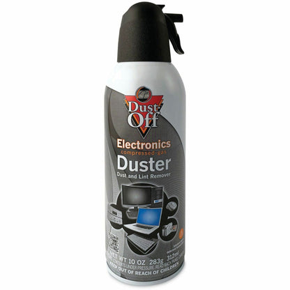 Dust-Off Compressed Gas Duster - For Multipurpose - Ozone-safe, Moisture-free, Disposable - 1 Each