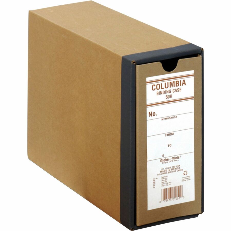 Pendaflex Columbia Binding Cases - External Dimensions: 4.6" Width x 12.9" Depth x 9.5" Height - Media Size Supported: L