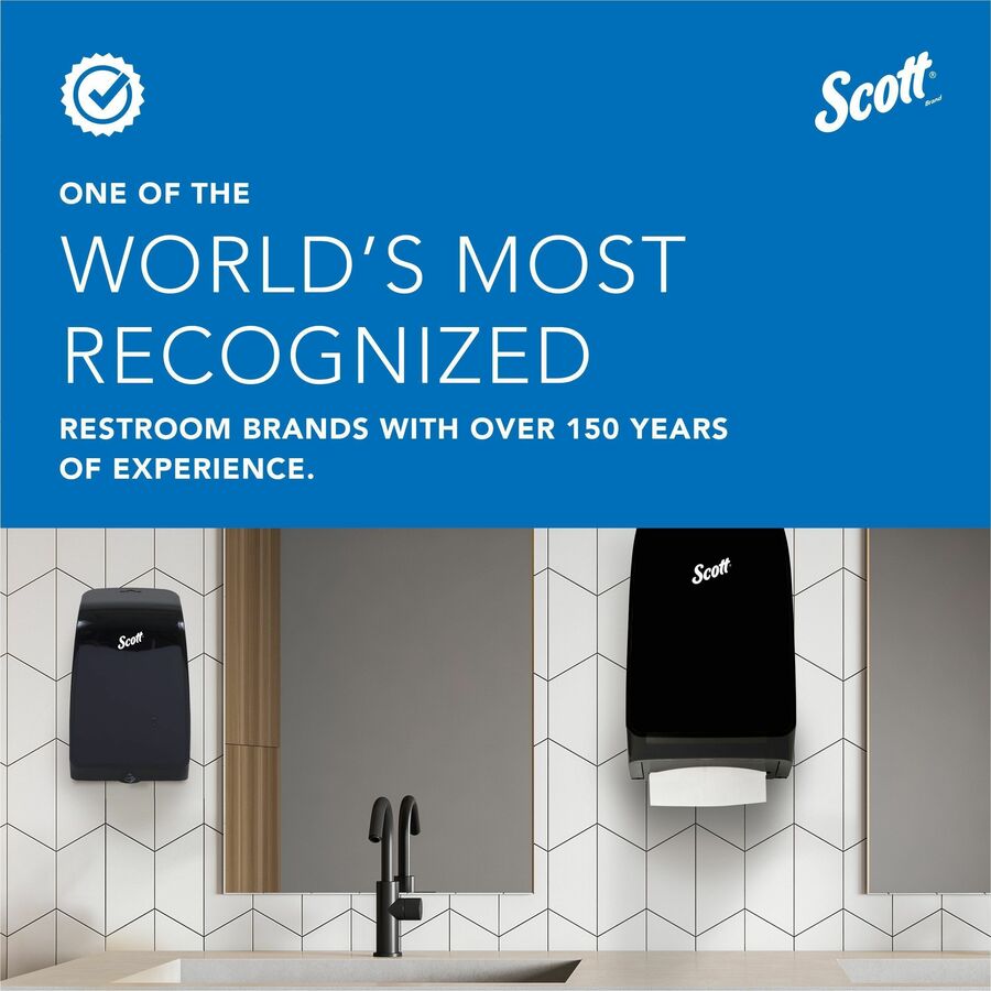 Scott® MultiFold Paper Towels - 9.20" Width x 9.40" Length - White - Paper - 250/Pack - 16 / Carton