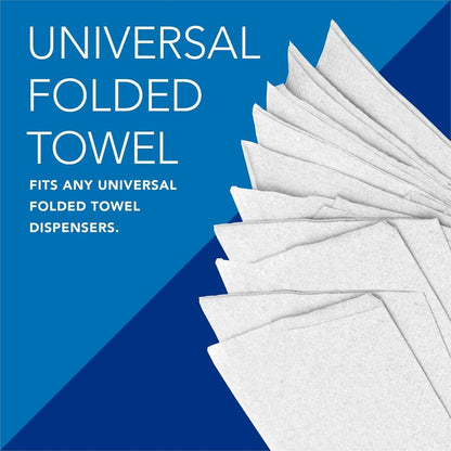 Scott® MultiFold Paper Towels - 9.20" Width x 9.40" Length - White - Paper - 250/Pack - 16 / Carton
