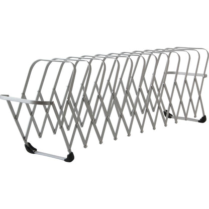 LEE Flexible Expandable Collator/Sorter/File - 12 - 7" Width x 11" Depth - Desktop - Silver - Aluminum - 1 Each