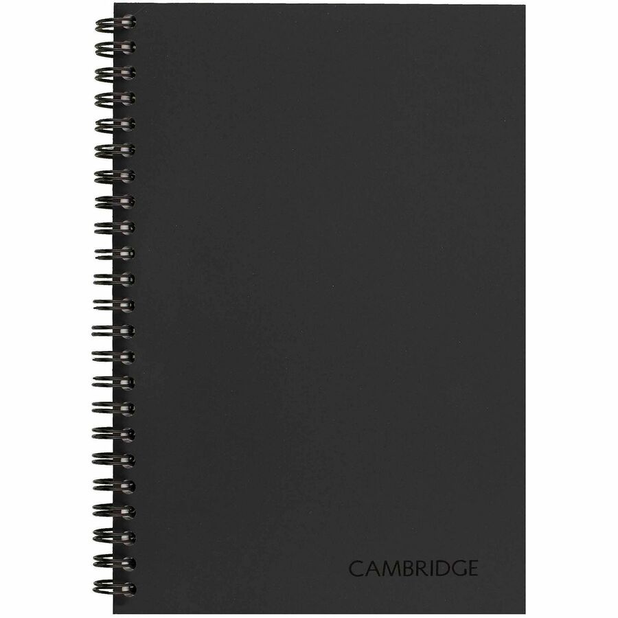 Mead QuickNotes 1 - Subject Business Notebook - Jr.Legal - 80 Sheets - Wire Bound - 20 lb Basis Weight - Jr.Legal - 5" x