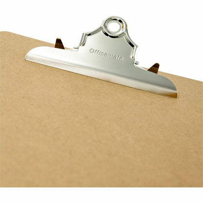 Officemate 83100 Letter Size Wood Clipboard, 9" x 12 .5" ,Recycled Hardboard - 1" Clip Capacity - 9" x 12 1/2" Sheet Siz