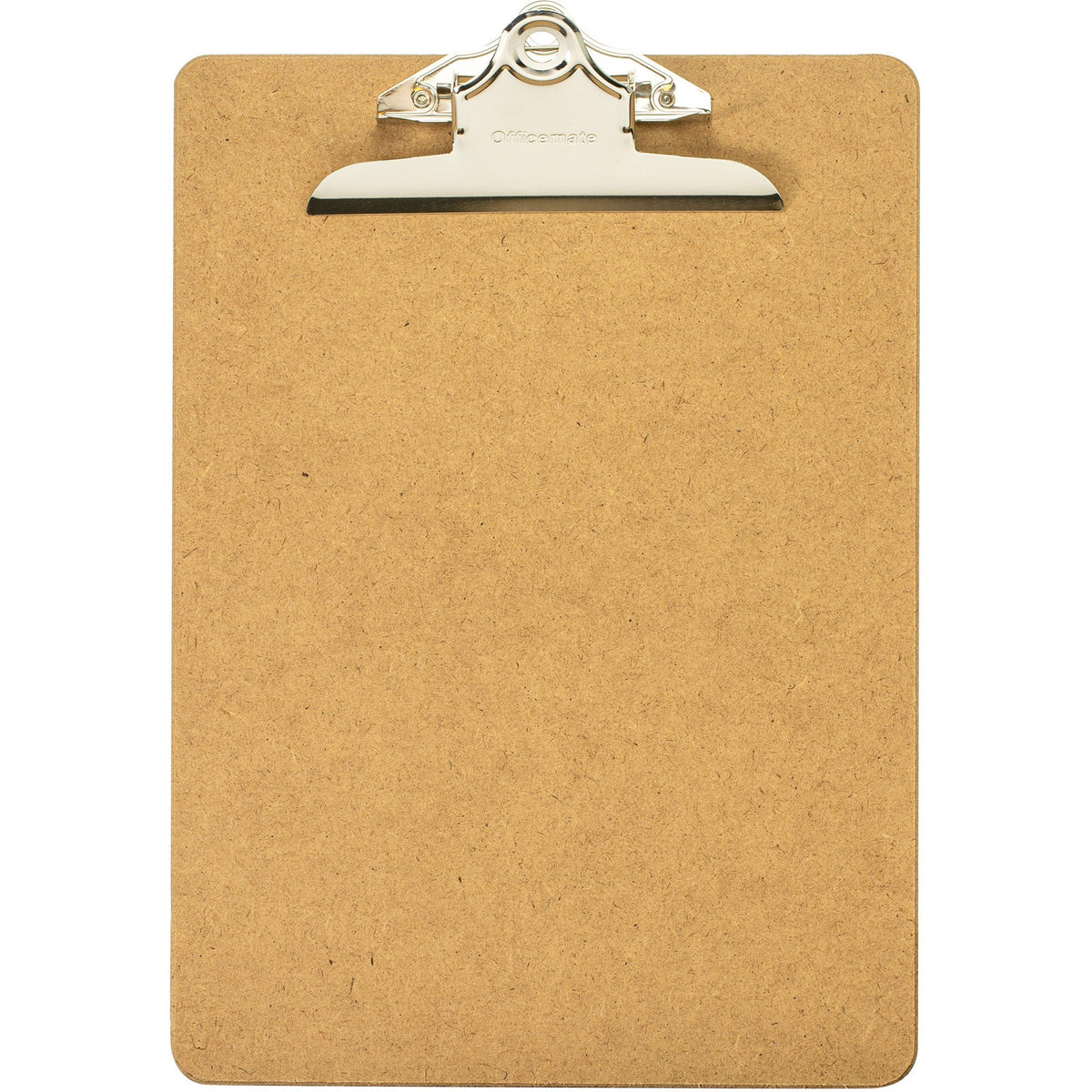 Officemate 83100 Letter Size Wood Clipboard, 9" x 12 .5" ,Recycled Hardboard - 1" Clip Capacity - 9" x 12 1/2" Sheet Siz