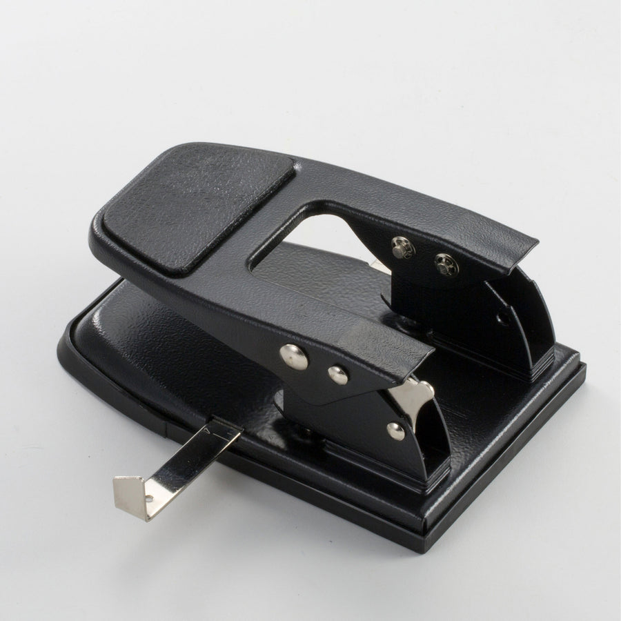 Officemate 90082 Heavy Duty 2-Hole Punch with Padded Handle, 50 Sheet Capacity - 2 Punch Head(s) - 50 Sheet of 20lb Pape