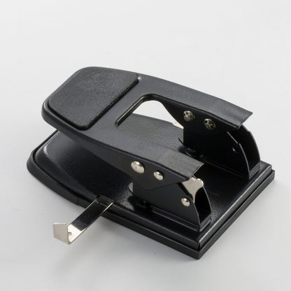 Officemate 90082 Heavy Duty 2-Hole Punch with Padded Handle, 50 Sheet Capacity - 2 Punch Head(s) - 50 Sheet of 20lb Pape