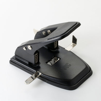 Officemate 90082 Heavy Duty 2-Hole Punch with Padded Handle, 50 Sheet Capacity - 2 Punch Head(s) - 50 Sheet of 20lb Pape