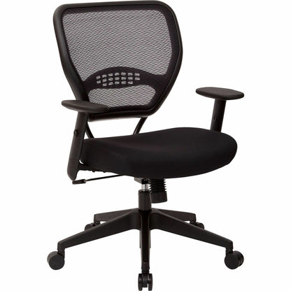 Office Star Professional Air Grid Back Managers Chair - Black Seat Color - Mesh Seat Material - Mesh Back Material - Bla