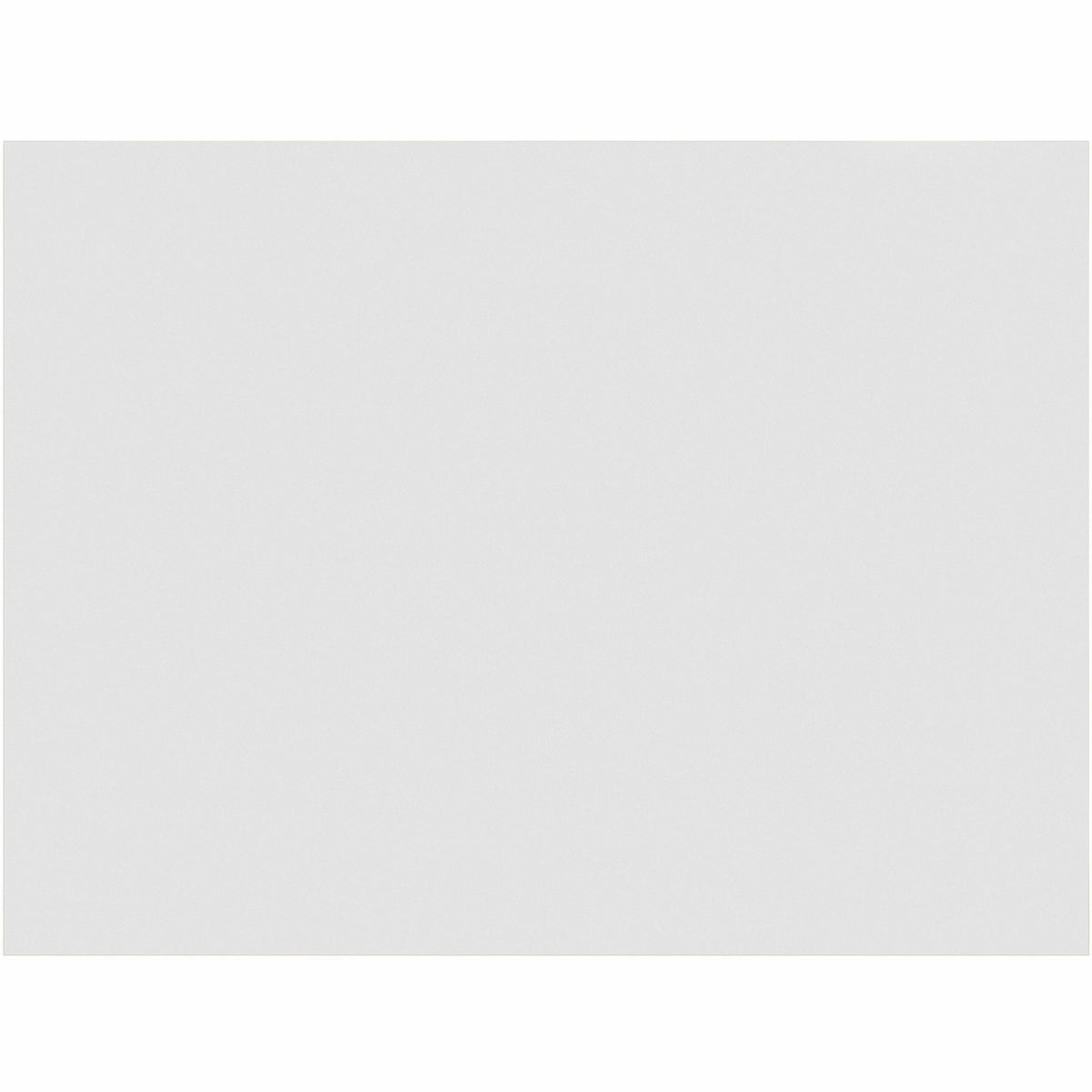 Prang Gloss Coat Fingerpaint Paper - Plain - 22" x 16" Sheet Size - White Paper - Non Absorbant, Resist Bleed-through - 