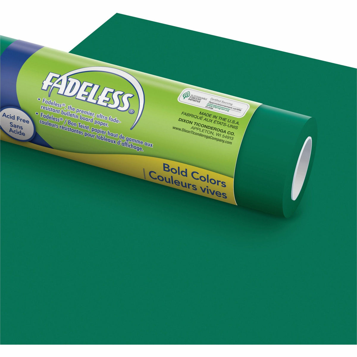 Fadeless Bulletin Board Art Paper - ClassRoom Project, Home Project, Office Project - 48" Width x 50 ft Length - 50 lb B
