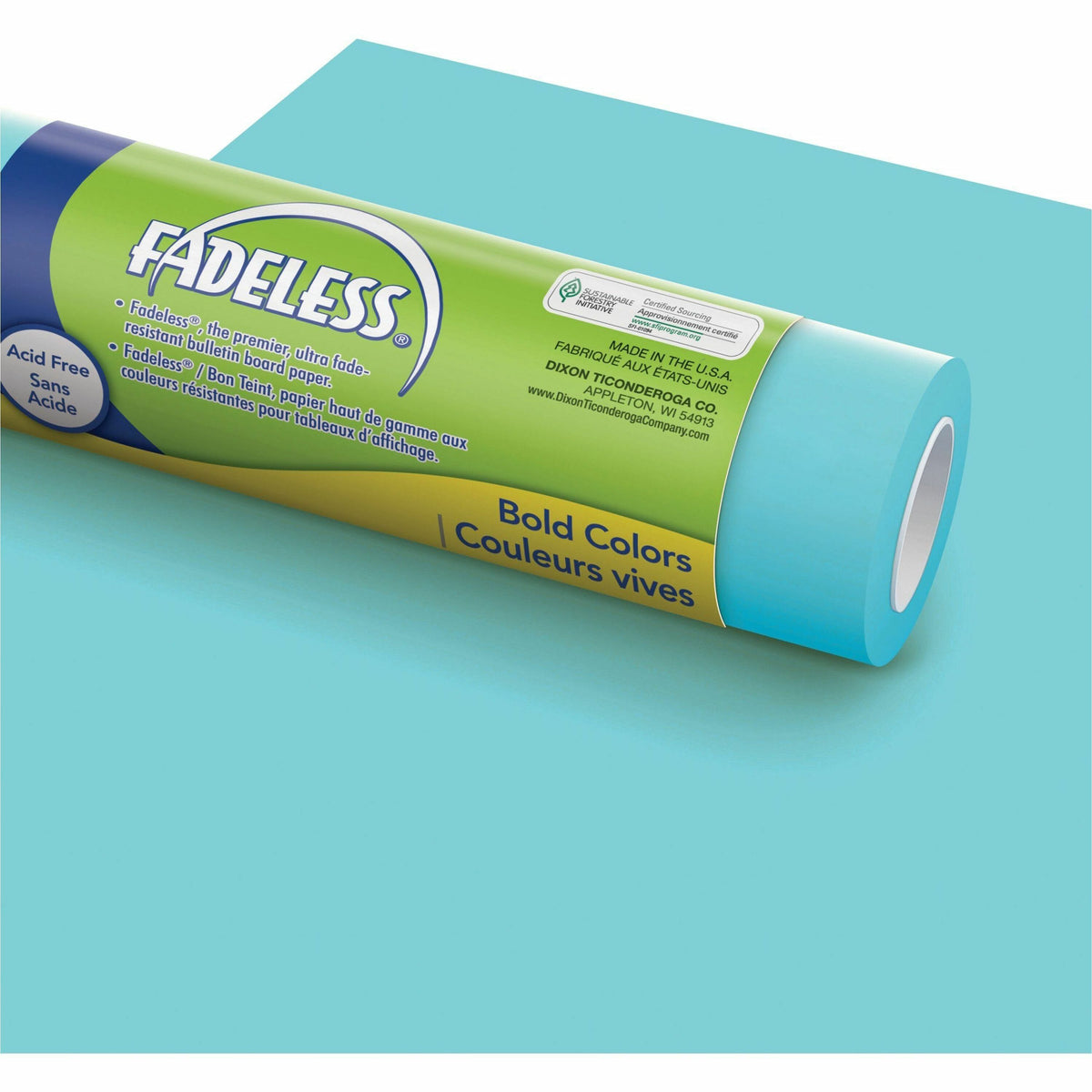 Fadeless Bulletin Board Art Paper - ClassRoom Project, Home Project, Office Project - 48" Width x 50 ft Length - Light B
