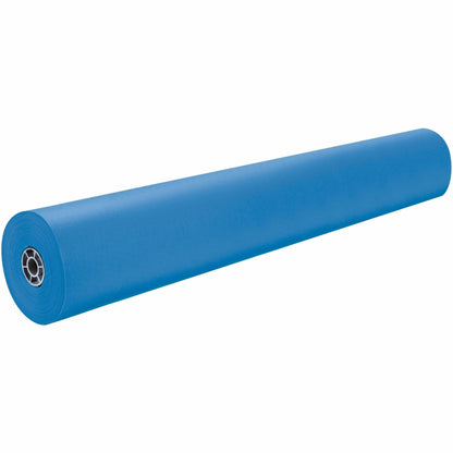 Rainbow Colored Kraft Duo-Finish Kraft Paper - ClassRoom Project - 36" Width x 1000 ft Length - Brite Blue - Kraft - 1 R