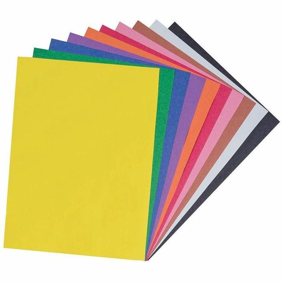 Prang Construction Paper - Multipurpose, School Project, Art Project, Paper Crafting, Craft Project - 9" x 12" - 78 g/m²