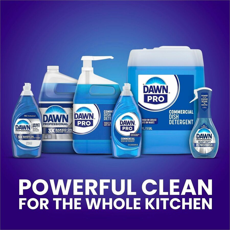 Dawn Commercial Concentrated Dish Detergent - Liquid - 38 fl oz (1.2 quart) - Recommended For: Grease Remover, Soil Remo