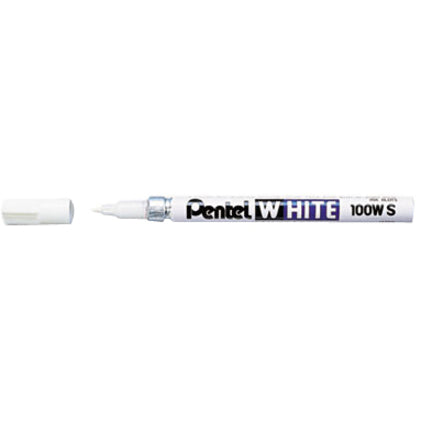 Pentel Felt Tip White Markers - White Ink - 1 Each