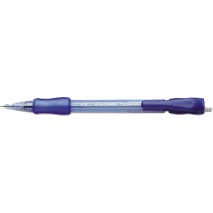 Pentel Champ Mechanical Pencils - 0.7 mm Lead - #2 - Refillable - Blue Barrel - 12 / Dozen