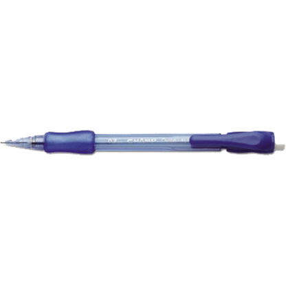 Pentel Champ Mechanical Pencils - 0.7 mm Lead - #2 - Refillable - Blue Barrel - 12 / Dozen
