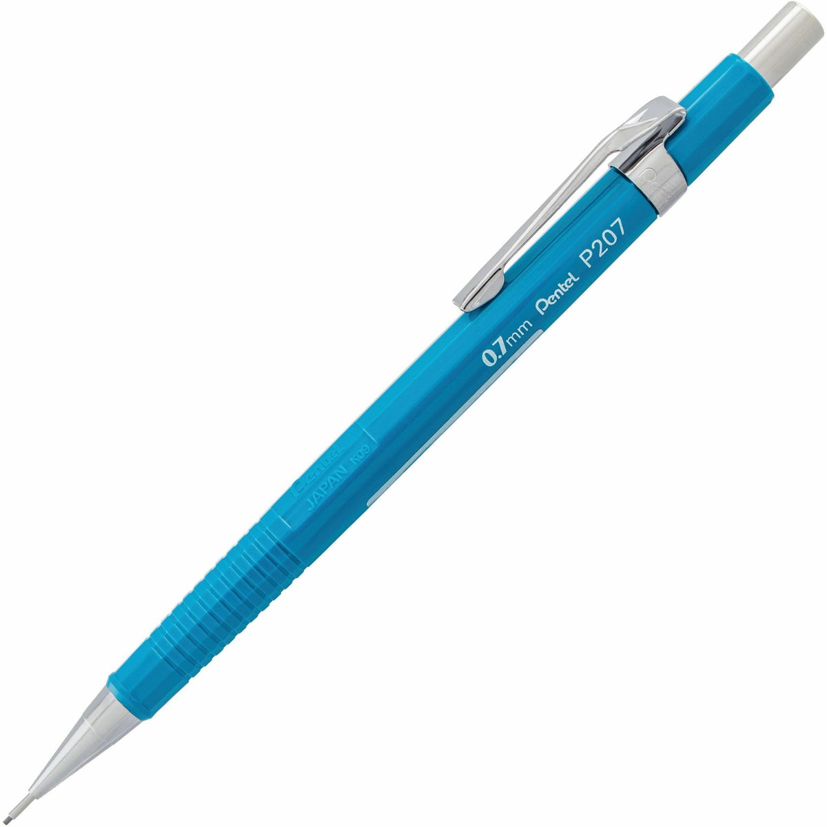 Pentel Sharp Automatic Pencils - 0.7 mm Lead - #2 - Refillable - Blue Barrel - 1 Each