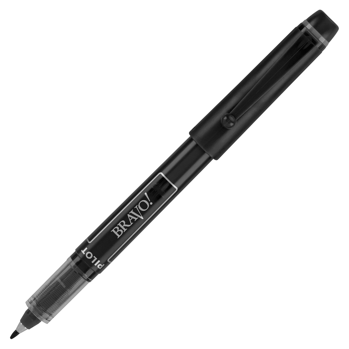 Pilot Marker Pens - Bold Pen Point - Black - Black Barrel - 1 Each