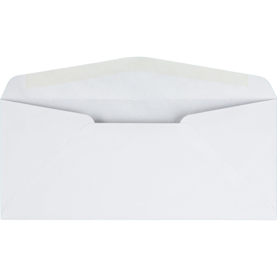 Quality Park No. 10 Business Envelopes with Gummed Closure and Diagonal Seam - Business - #10 - 4 1/8" Width x 9 1/2" Le