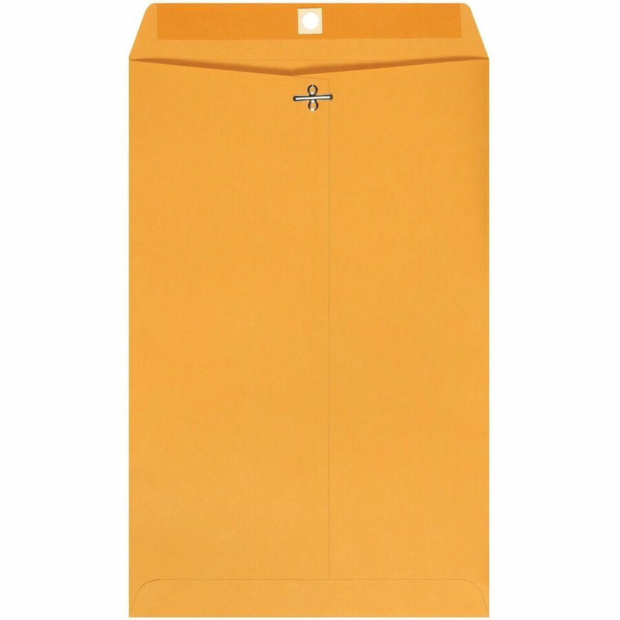 Quality Park 9-1/4 x 14-1/2 Clasp Envelopes with Deeply Gummed Flaps - Clasp - #94 - 9 1/4" Width x 14 1/2" Length - 28 