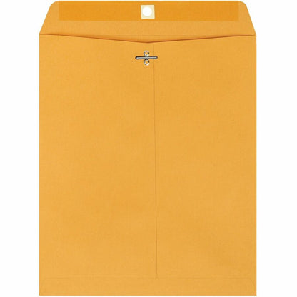 Quality Park 10 x 12 Clasp Envelopes with Deeply Gummed Flaps - Clasp - #95 - 10" Width x 12" Length - 28 lb - Gummed - 