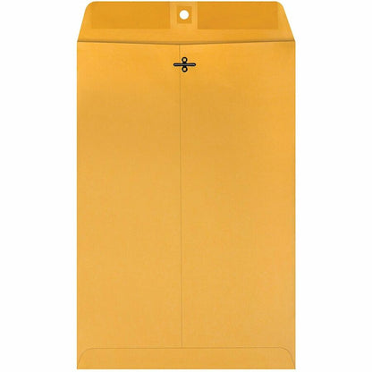 Quality Park 10 x 15 Clasp Envelopes with Deeply Gummed Flaps - Clasp - #98 - 10" Width x 15" Length - 28 lb - Gummed - 