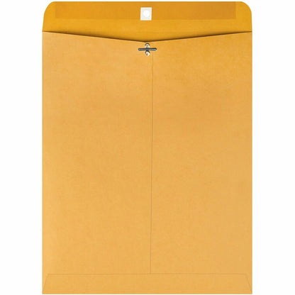 Quality Park 11-1/2 x 14-1/2 Clasp Envelopes with Deeply Gummed Flaps - Clasp - #105 - 11 1/2" Width x 14 1/2" Length - 