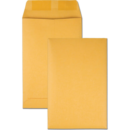 Quality Park 6 x 9 Catalog Mailing Envelopes - Catalog - #1 - 6" Width x 9" Length - 28 lb - Gummed - Kraft - Kraft - 10