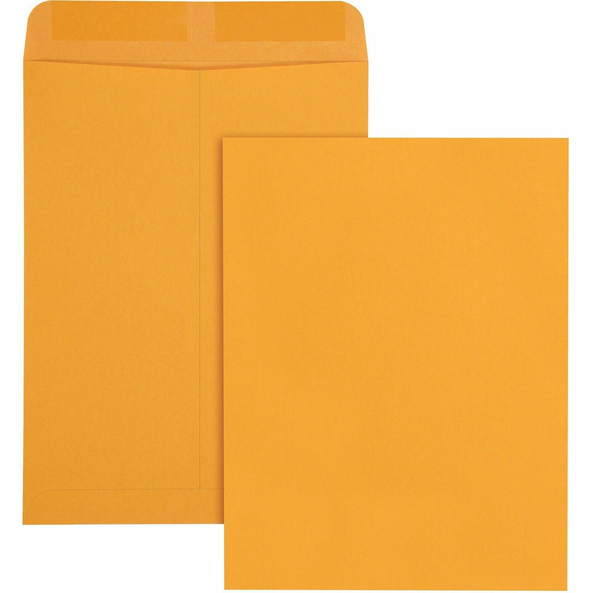 Quality Park 9 x 12 Heavyweight Catalog Mailing Envelopes - Catalog - #10 1/2 - 9" Width x 12" Length - 28 lb - Gummed -