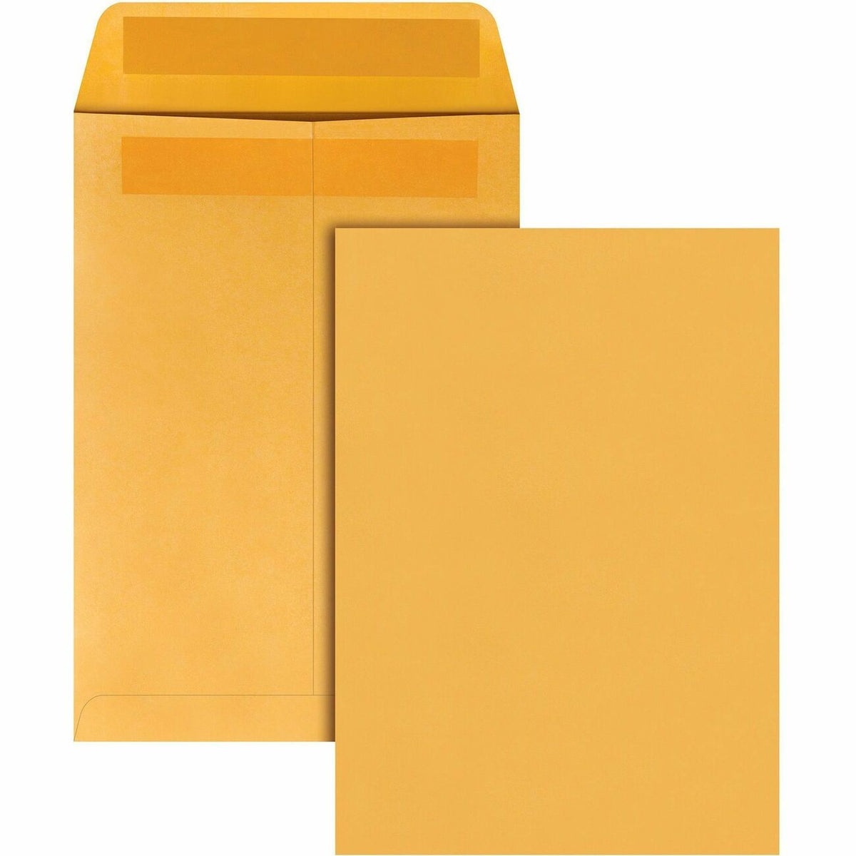 Quality Park 7-1/2 x 10-1/2 Catalog Envelopes with Self-Seal Closure - Catalog - #6 - 7 1/2" Width x 10 1/2" Length - 28