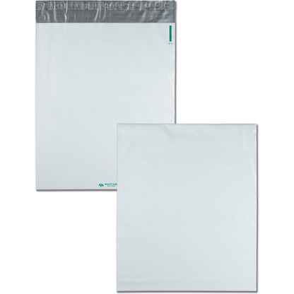 Quality Park Open-End Poly Expansion Mailers - Expansion - 13" Width x 16" Length - 2" Gusset - Self-sealing - White - P