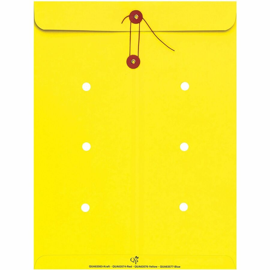Quality Park 10 x 13 Inter-Departmental Envelopes - Inter-department - 10" Width x 13" Length - 28 lb - String/Button - 