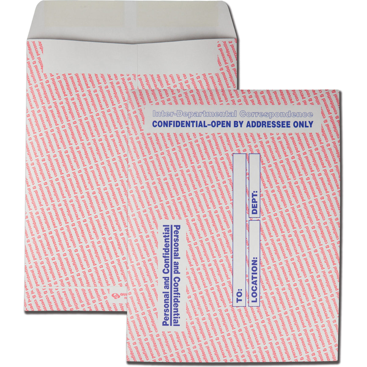 Quality Park 10 x 13 Personal and Confidential Inter-Departmental Envelopes - Inter-department - 10" Width x 13" Length 
