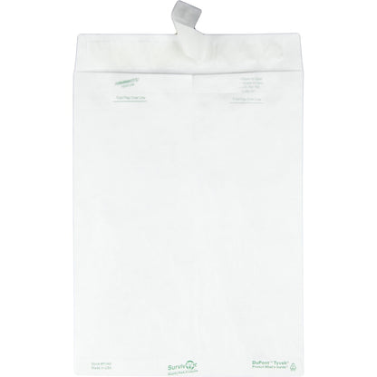 Survivor® 9 x 12 DuPont Tyvek Catalog Mailers with Self-Sealing Closure - Catalog - #10 1/2 - 9" Width x 12" Length - 14