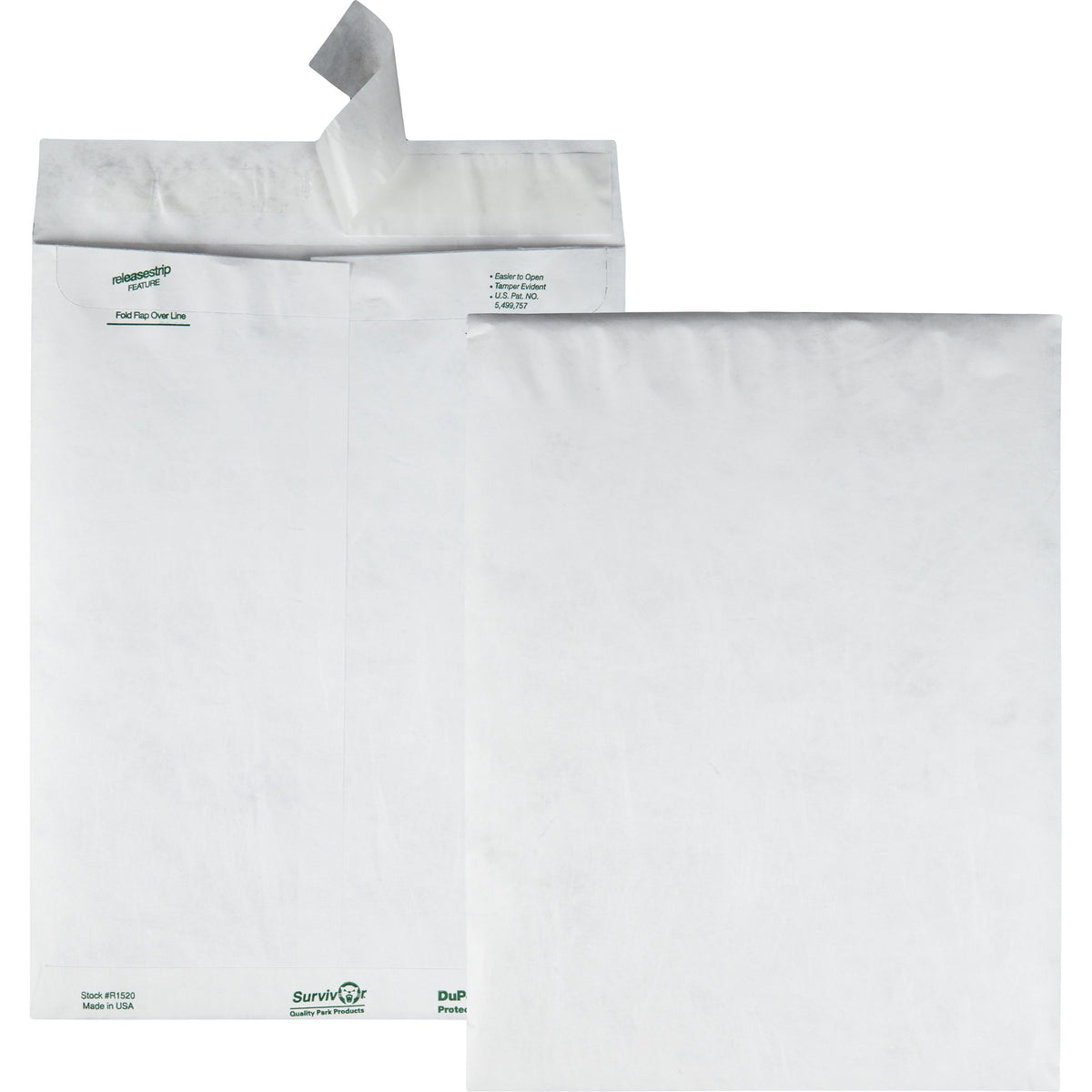Survivor® 9-1/2 x 12 1/2 DuPont Tyvek Catalog Mailers with Self-Seal Closure - Catalog - #12 1/2 - 9 1/2" Width x 12 1/2