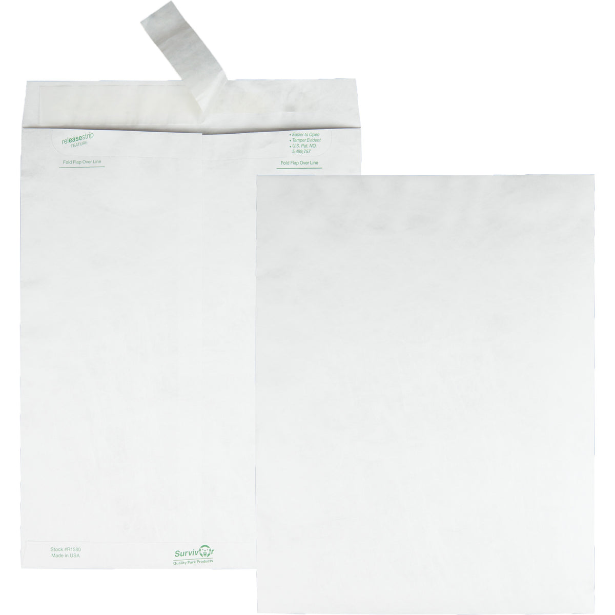 Survivor® 10 x 13 DuPont Tyvek Catalog Mailer with Self-Sealing Closure - Catalog - #13 1/2 - 10" Width x 13" Length - 1
