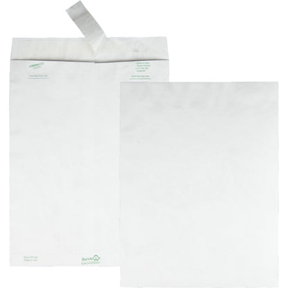 Survivor® 10 x 13 DuPont Tyvek Catalog Mailer with Self-Sealing Closure - Catalog - #13 1/2 - 10" Width x 13" Length - 1