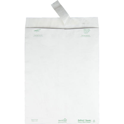 Survivor® 10 x 13 DuPont Tyvek Catalog Mailer with Self-Sealing Closure - Catalog - #13 1/2 - 10" Width x 13" Length - 1