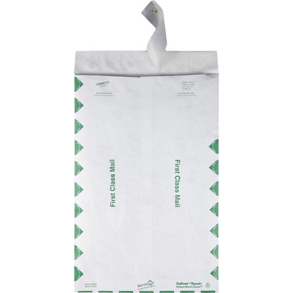 Survivor® 10 x 15 DuPont Tyvek First Class Border Catalog Mailers - First Class Mail - 10" Width x 15" Length - 14 lb - 