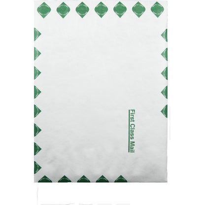 Survivor® 10 x 13 x 1-1/2 DuPont Tyvek Expansion First Class Border Mailers - First Class Mail - 10" Width x 13" Length 