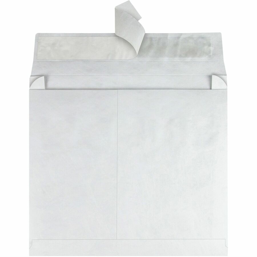Survivor® 10 x 15 x 2 DuPont Tyvek Expansion Mailers with Self-Seal Closure - Expansion - 10" Width x 15" Length - 2" Gu