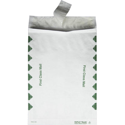 Survivor® 10 x 13 x 1-1/2 DuPont Tyvek Expansion First Class Border Envelopes - First Class Mail - 10" Width x 13" Lengt