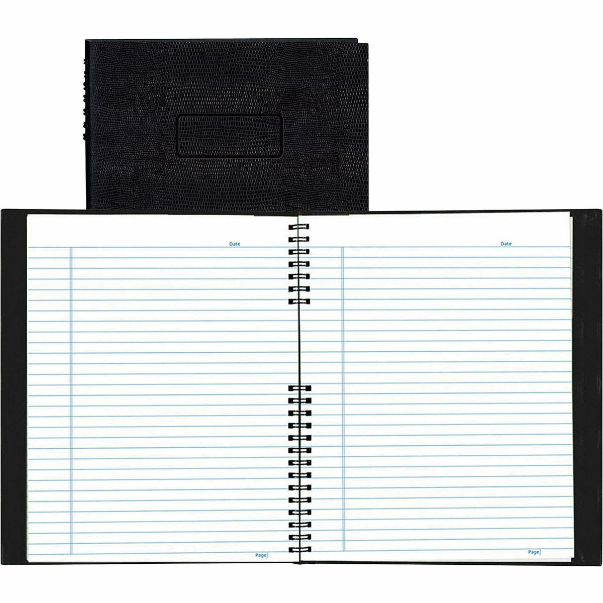Rediform NotePro Twin - wire Composition Notebook - Letter - 200 Sheets - Twin Wirebound - Letter - 8 1/2" x 11" Sheet S