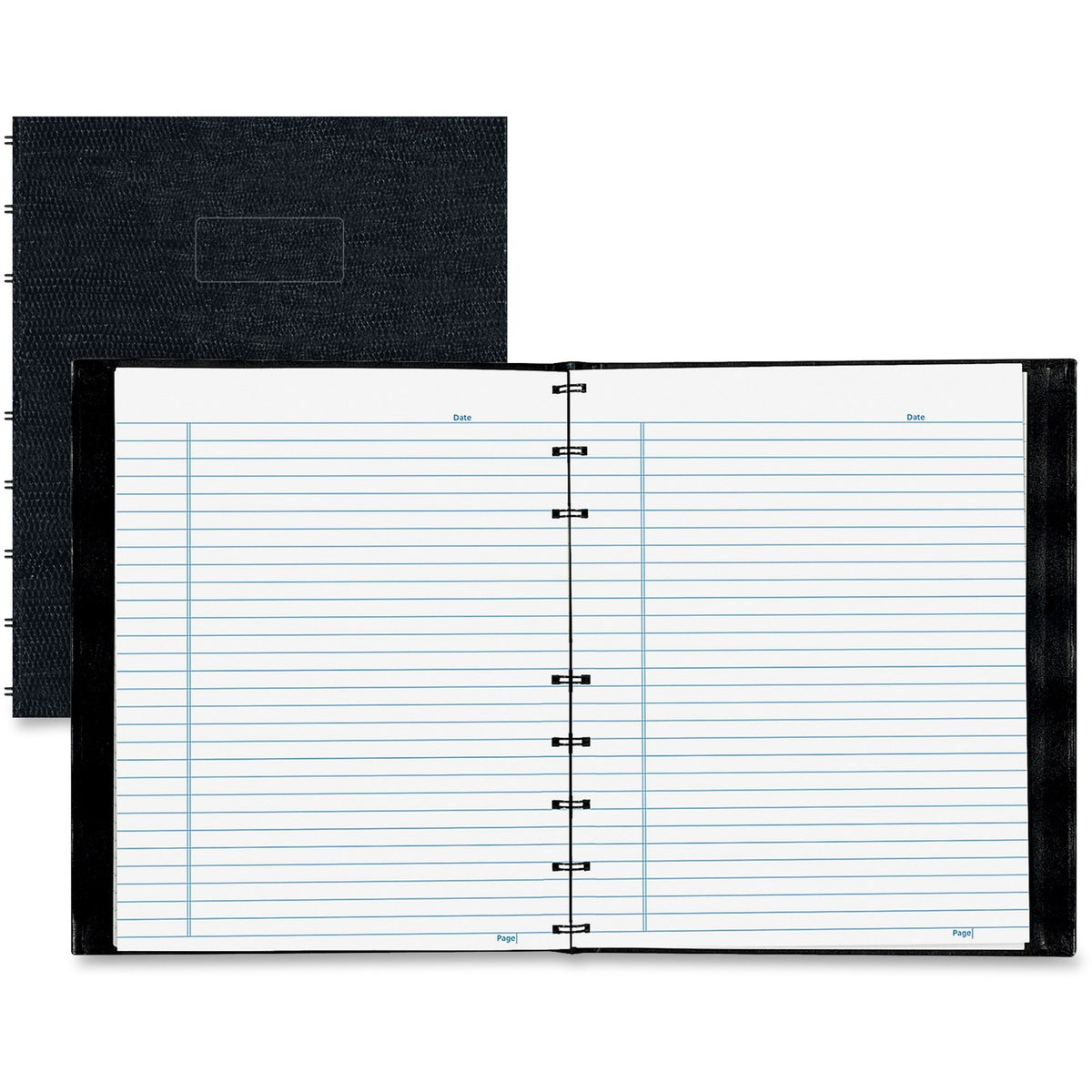 Rediform NotePro Twin-wire Composition Notebook - 150 Sheets - Twin Wirebound - 7 1/4" x 9 1/4" Sheet Size - White Paper